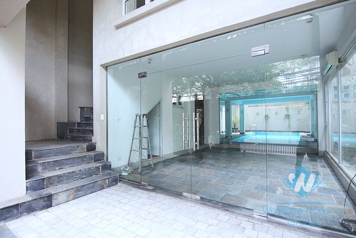 Tay Ho - modern swimming pool house for rent with lots of natural light